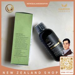Siro bổ máu, cấp sắt cho mẹ bầu & người thiếu máu Harker Herbals Iron Boost 200ml