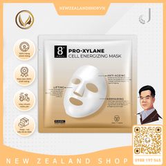 Mặt nạ trẻ hóa da, săn chắc, phục hồi da Jema Rose 8+ Minute Pro-Xylane Cell Energizing Mask 5 miếng x 25ml