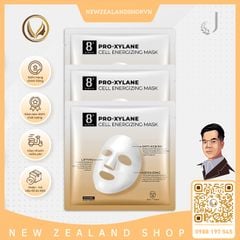 Mặt nạ trẻ hóa da, săn chắc, phục hồi da Jema Rose 8+ Minute Pro-Xylane Cell Energizing Mask 5 miếng x 25ml