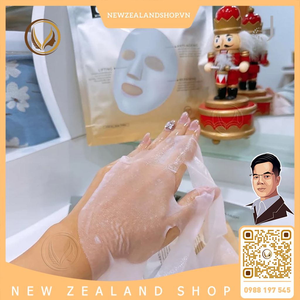 Mặt nạ trẻ hóa da, săn chắc, phục hồi da Jema Rose 8+ Minute Pro-Xylane Cell Energizing Mask 5 miếng x 25ml