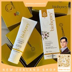Kem bổ sung vitamin E làm đẹp da Biohoney Natural Vitamin E Cream 50g