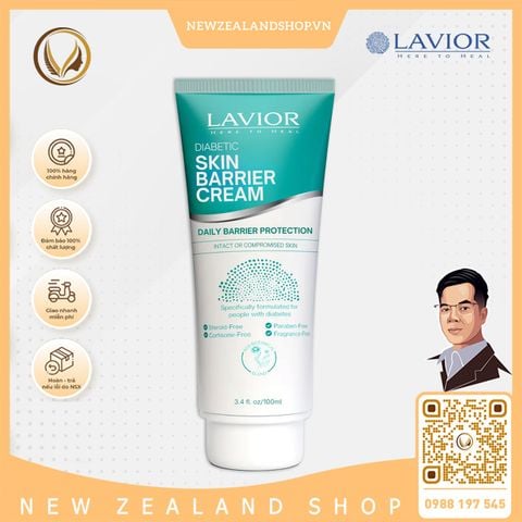 Kem bảo vệ da cho người bệnh tiểu đường Lavior Diabetic Skin Barrier Cream 100ml