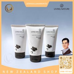 Mặt nạ gel cấp ẩm sâu, phục hồi và làm da căng mọng Living Nature Aqua Gel Mask 75ml