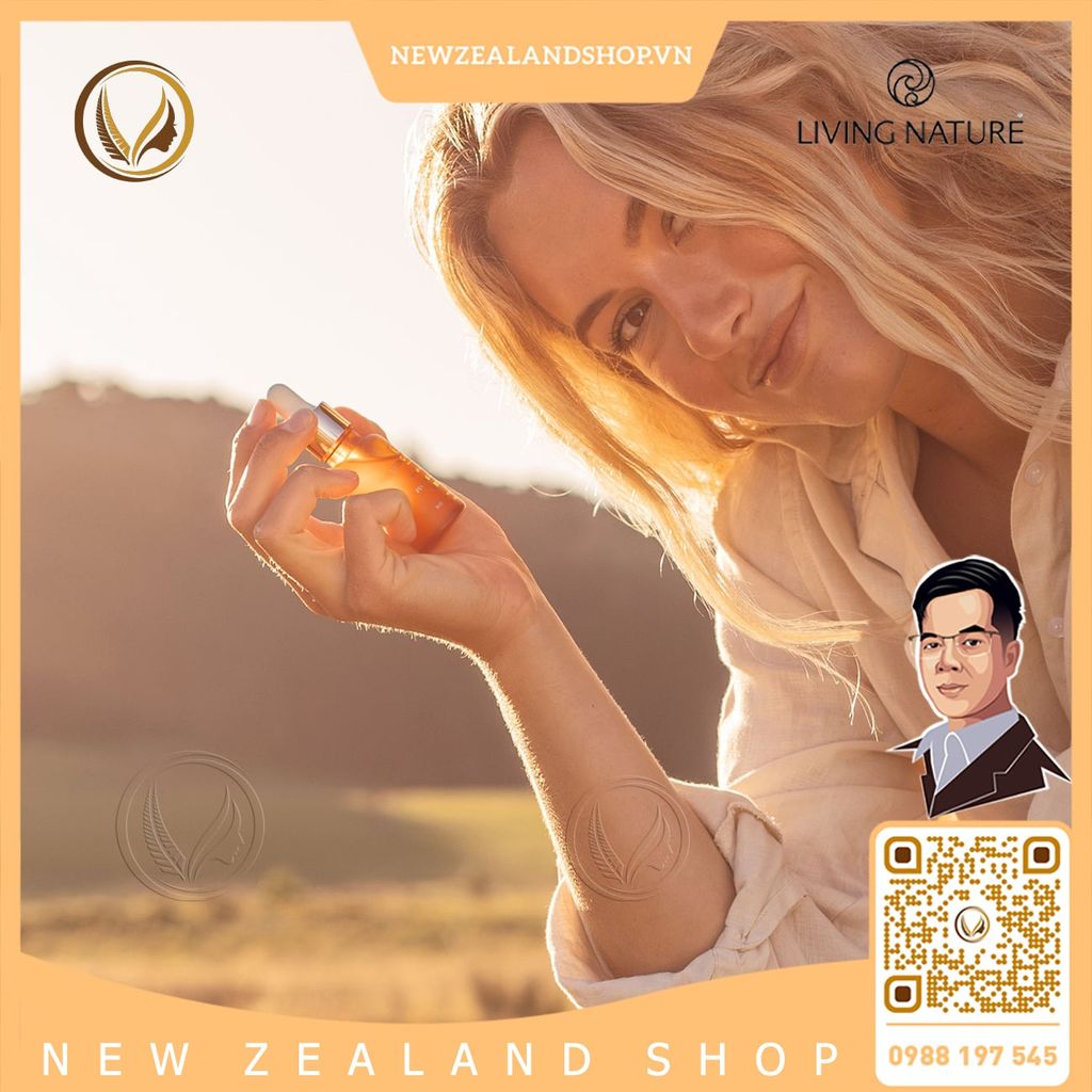 Serum phục hồi và tái tạo da chuyên sâu Living Nature Rewind & Repair Serum 18ml