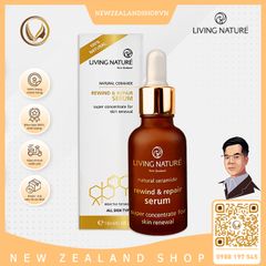 Serum phục hồi và tái tạo da chuyên sâu Living Nature Rewind & Repair Serum 18ml