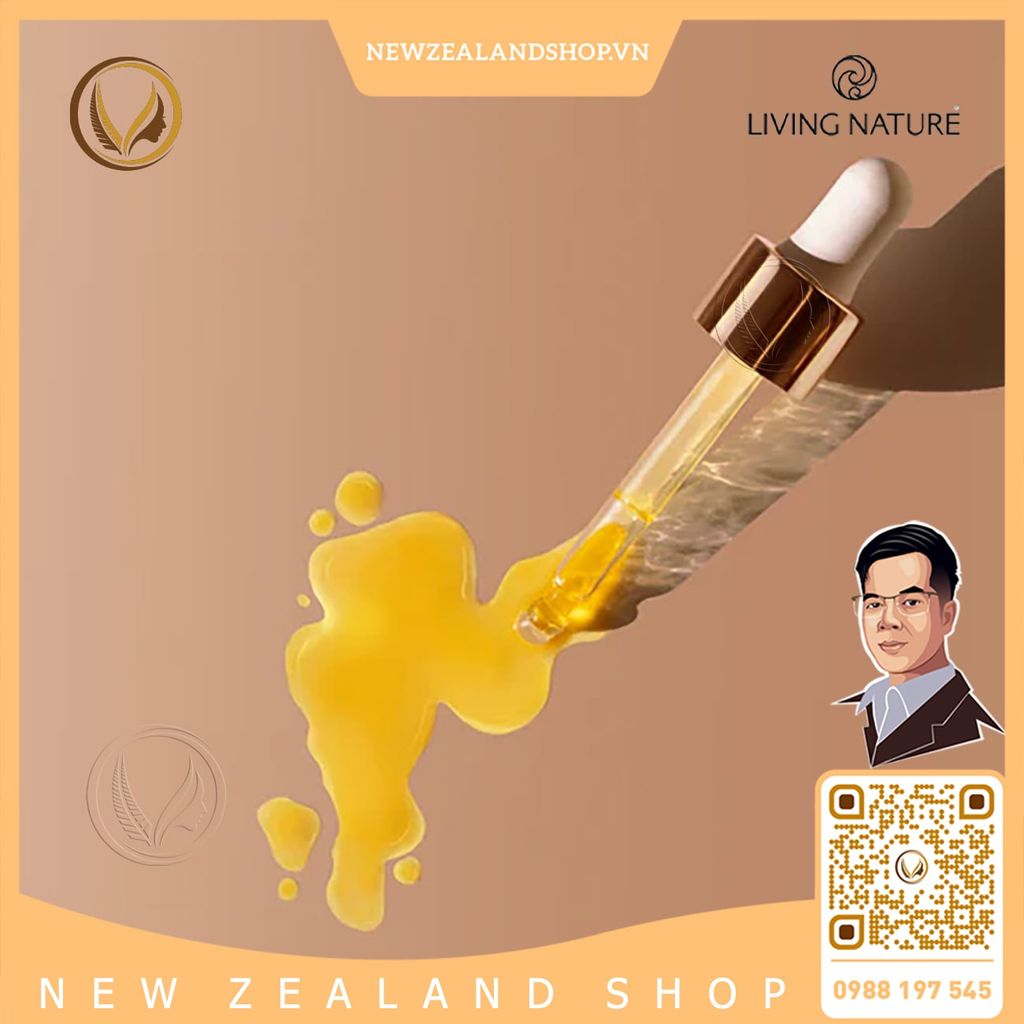 Serum phục hồi và tái tạo da chuyên sâu Living Nature Rewind & Repair Serum 18ml