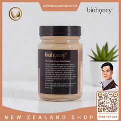 Mật ong hoa Rata rừng nguyên chất Biohoney Forest Canopy Rata Honey 270g