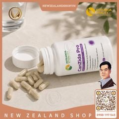 Viên uống men vi sinh giảm nấm candida, nấm ngứa vùng kín Aotearoa Vitality CanZida Pro 30 viên