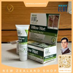 Gel trị mụn cóc, mụn thịt và thịt dư Neat Feat Natural Willow Wart And Skin Tag Gel 10g