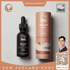 Tinh dầu bổ não, tăng cường trí nhớ, tập trung tỉnh táo Ned Brain Blend 30ml