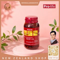 Viên uống tinh dầu hạt gai dầu bổ sung Omega 3-6-9 Pro-Life Hemp Oil 200 viên