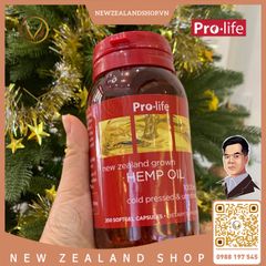 Viên uống tinh dầu hạt gai dầu Pro-Life Hemp Oil 200 viên