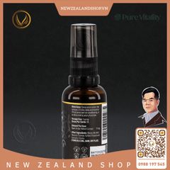 Xịt nhung hươu giảm căng thẳng, tăng sức mạnh Pure Vitality Deer Antler Velvet Spray 30ml