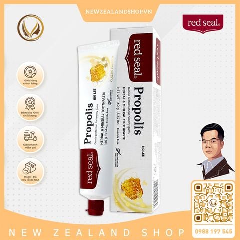 Kem đánh răng keo ong cổ điển Red Seal Propolis Toothpaste Classic Propolis 100g