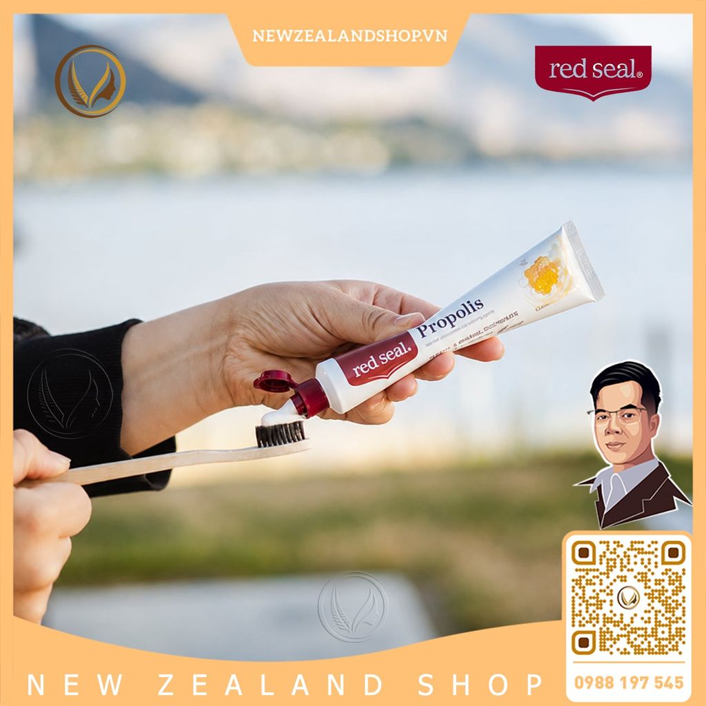 Kem đánh răng keo ong cổ điển Red Seal Propolis Toothpaste Classic Propolis 100g