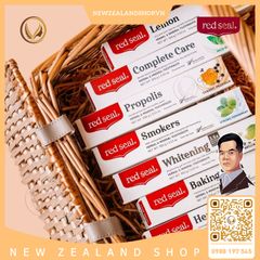 Kem đánh răng dành cho người hút thuốc, hương bạc hà cực mạnh Red Seal Smokers Toothpaste Strong Peppermint 100g
