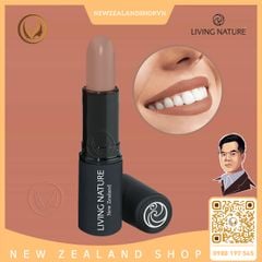 Son môi màu hồng nâu 100% tự nhiên Living Nature Lipstick Sandstone 03 (4.0g)
