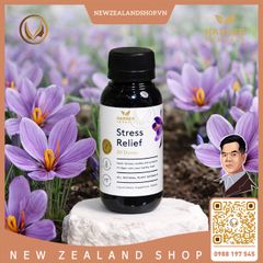 Siro giảm stress, căng thẳng thần kinh & cân bằng tâm trạng Harker Herbals Stress Relief 100ml/ 200ml