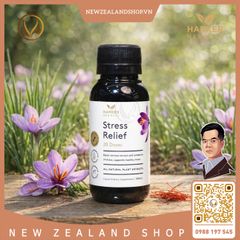 Siro giảm stress, căng thẳng thần kinh & cân bằng tâm trạng Harker Herbals Stress Relief 100ml/ 200ml