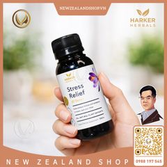 Siro giảm stress, căng thẳng thần kinh & cân bằng tâm trạng Harker Herbals Stress Relief 100ml/ 200ml