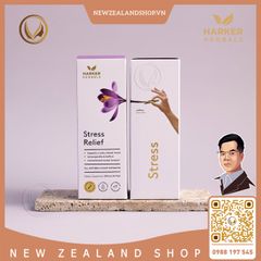 Siro giảm stress, căng thẳng thần kinh & cân bằng tâm trạng Harker Herbals Stress Relief 100ml