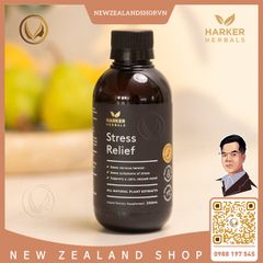 Siro giảm stress, căng thẳng thần kinh & cân bằng tâm trạng Harker Herbals Stress Relief 100ml