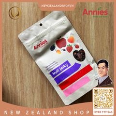 Miếng trái cây sấy dẻo hỗn hợp Annie’s Fruit Jerky 100g - New Zealand
