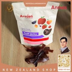 Miếng trái cây sấy dẻo hỗn hợp Annie’s Fruit Jerky 100g - New Zealand