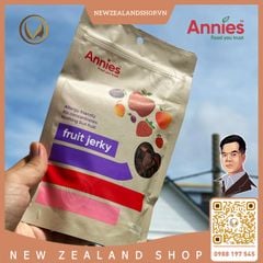 Miếng trái cây sấy dẻo hỗn hợp Annie’s Fruit Jerky 100g - New Zealand