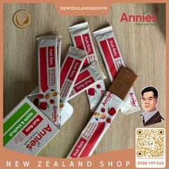 Thanh trái cây sấy dẻo táo & kiwi Annie’s Apple & Kiwifruit Fruit Flats 8 thanh x 10g