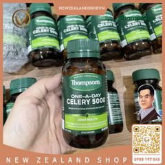 Viên uống giảm đau nhức khớp, giảm đau gout Thompson’s One-A-Day Celery 5000mg 60 viên