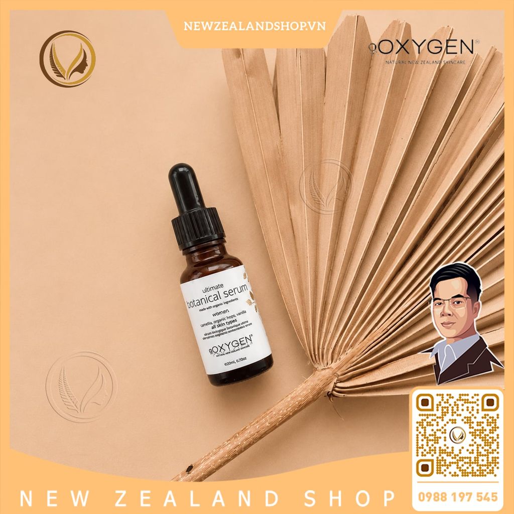 Serum tinh chất dưỡng da OXYGEN Ultimate Botanical Serum 20ml