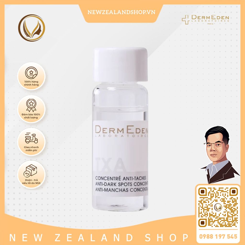 Tinh chất đặc trị nám, tàn nhang DermEden Concentrate Anti-Taches Dark Spots 30ml