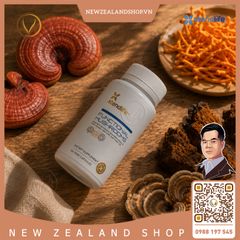 Viên uống bổ phổi nấm dược liệu Xtend Life Functional Mushrooms 120 viên