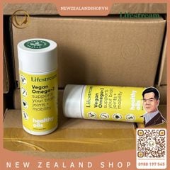 Viên uống omega3 thuần chay từ Tảo biển Lifestream Vegan Omega-3 (45 viên)