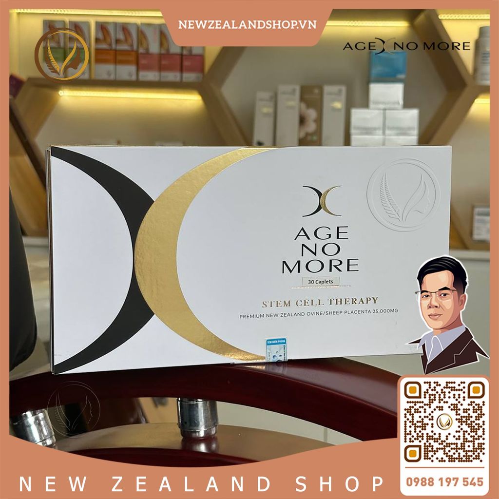 Viên uống tế bào gốc nhau thai cừu Age No More Ovine/ Sheep Placenta 25.000MG 30 viên