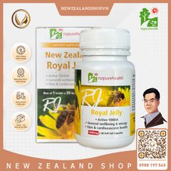 Viên uống sữa ong chúa NZ Pure Health Royal Jelly 30 viên