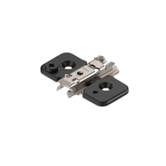 Đế bản lề Blum chữ thập, có ốc điều chỉnh chiều cao, màu đen 173H7100 2509289