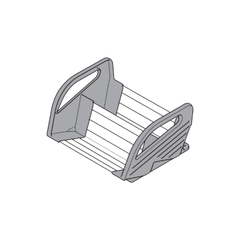 Khay đựng gia vị Blum ORGA-LINE 330mm ZFZ.30G0I 3852306