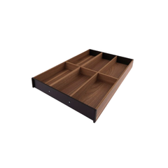 Khay chia Blum AMBIA-LINE, cho ngăn kéo LEGRABOX / MERIVOBOX, gỗ óc chó, khung đen đất ZC7S500BH3 4405569