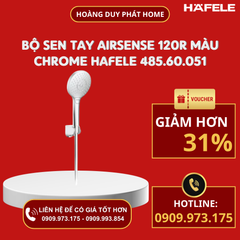 Bộ sen tay AirSense 120R Màu chrome 485.60.051