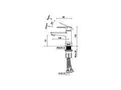 Vòi trộn ECO 70 Hafele 485.61.038