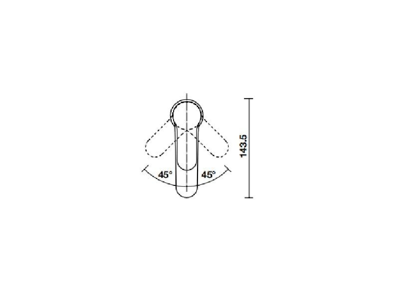 Vòi trộn ECO 70 Hafele 485.61.038