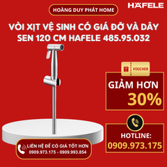 Vòi xịt vệ sinh có giá đỡ và dây sen 120cm 485.95.032