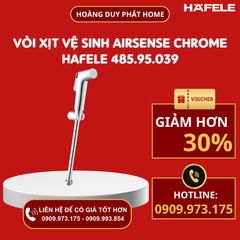 Vòi xịt vệ sinh Airsense chrome 485.95.039