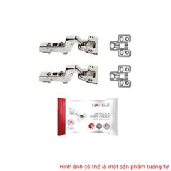 Bản lề giảm chấn DIY Hafele – Lọt lòng - Đế lắp nhấn 493.03.023