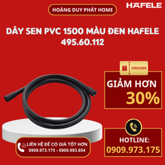 Dây sen PVC 1500 Màu đen 495.60.112