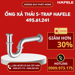 Ống xả thải S-Trap Häfele 495.61.241