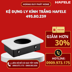 Kệ đựng ly kính trắng 495.80.239