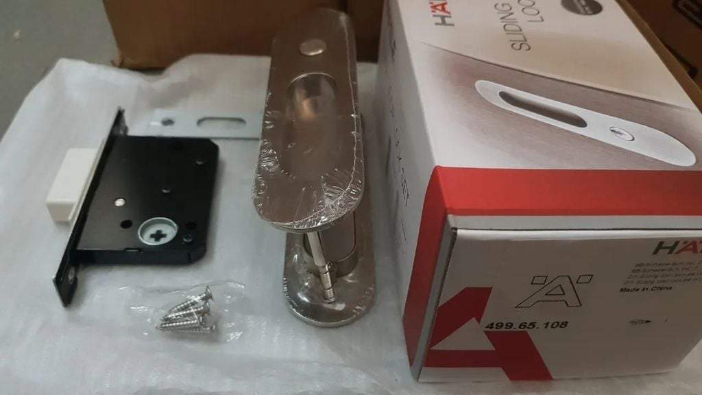 Khoá cửa lùa Hafele cho WC 499.65.108